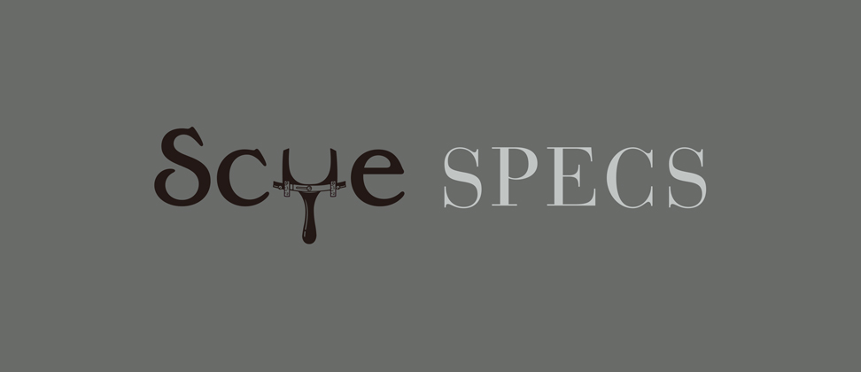 Scye とGLOBE SPECS のコラボアイウエアブランド「Scye Specs」第1弾が1月15日デビューします。